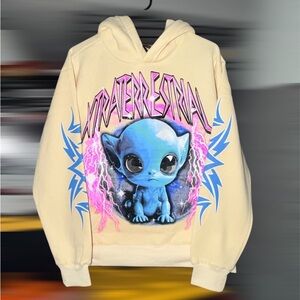 KDNK Xtraterrestrial Hoodie Cream